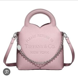 Tiffany & Co. Pink Leather Women's Bag